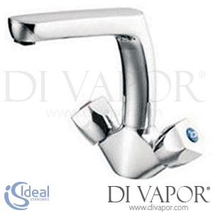 Ideal Standard Swan New Kit Mixer R-Mounted Chrome 1H Hrs 5Fh Kitchen Tap Spare Parts S7484AA